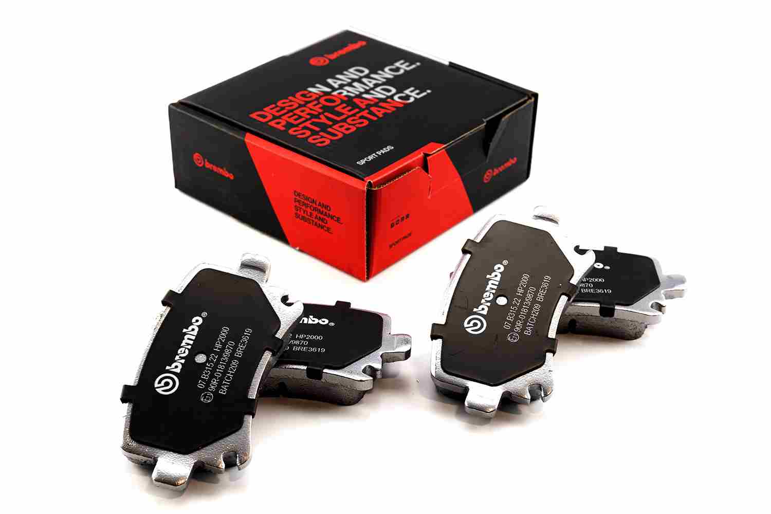 BREMBO Raceing-piduriklotsi komplekt 07.B315.22