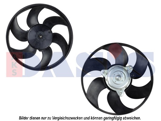 AKS DASIS Ventilaator,mootorijahutus 168052N