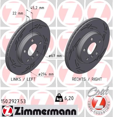 ZIMMERMANN Piduriketas 150.2927.53