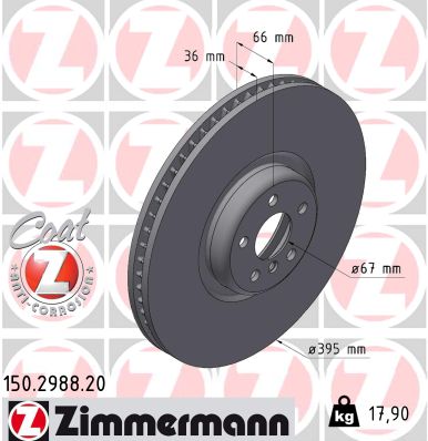 ZIMMERMANN Piduriketas 150.2988.20