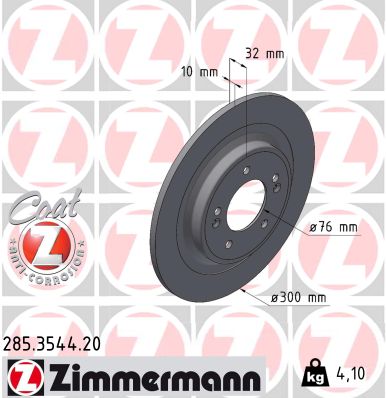 ZIMMERMANN Piduriketas 285.3544.20