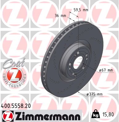 ZIMMERMANN Piduriketas 400.5558.20