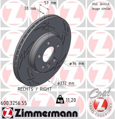 ZIMMERMANN Piduriketas 600.3256.55