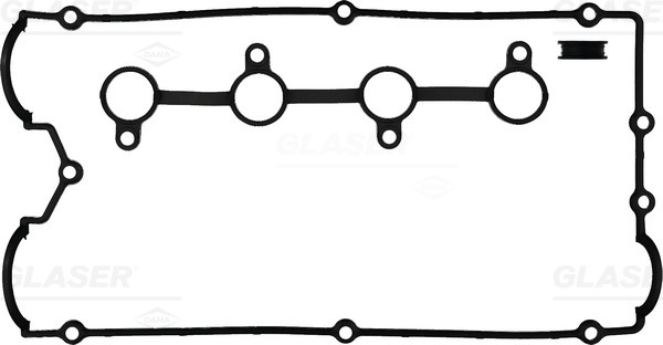 GLASER Tihendikomplekt, klapikaas V37989-00
