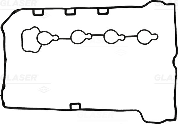 GLASER Tihendikomplekt, klapikaas V90337-00