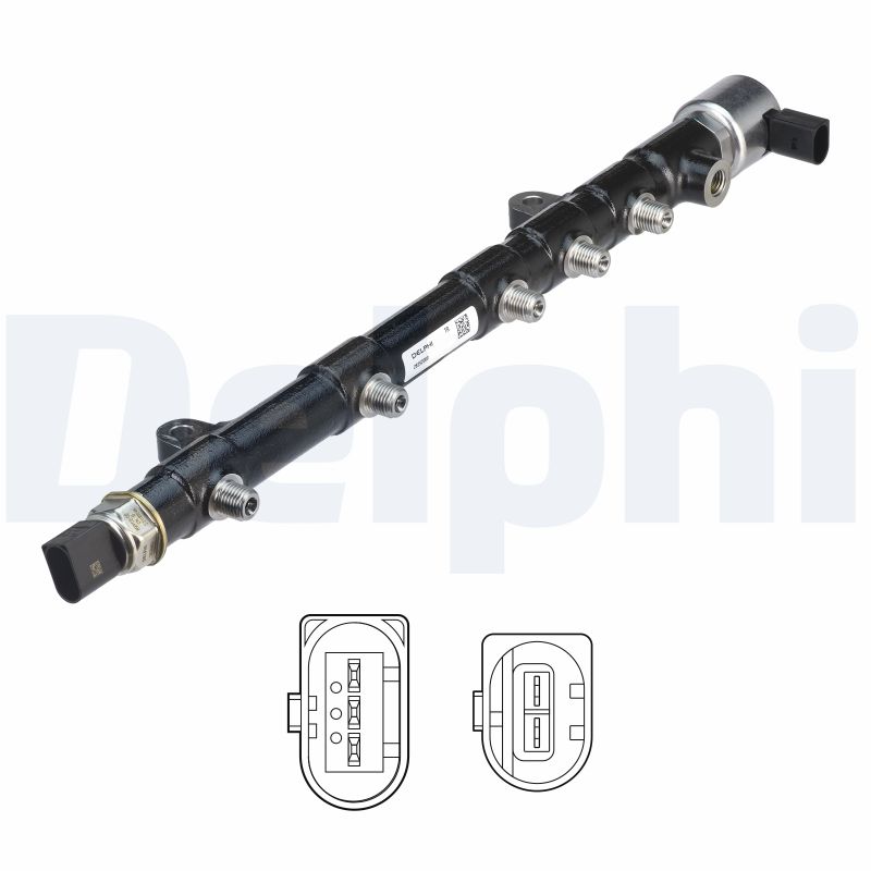 DELPHI Rura rozdzielacza, paliwo 28252069