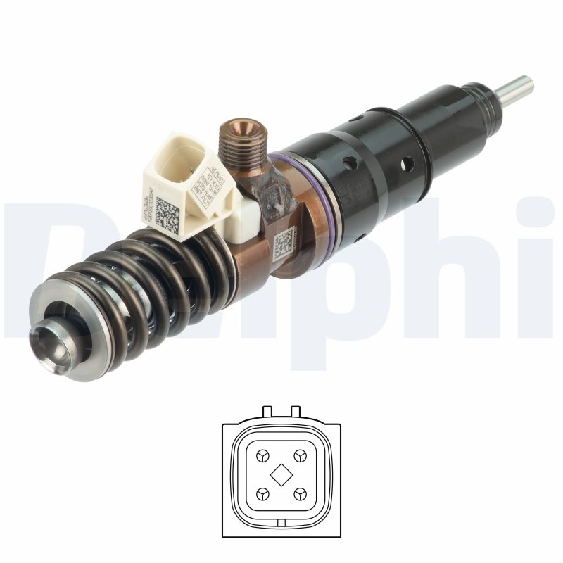 DELPHI Wtryskiwacz 42015559
