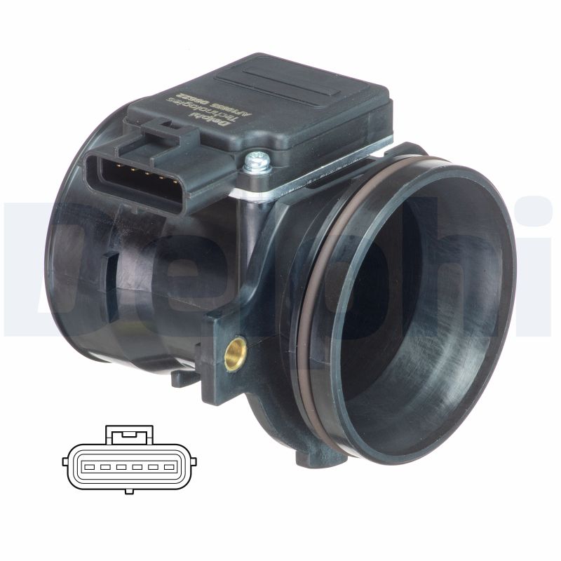 DELPHI Luftmassesensor AF10655-12B1