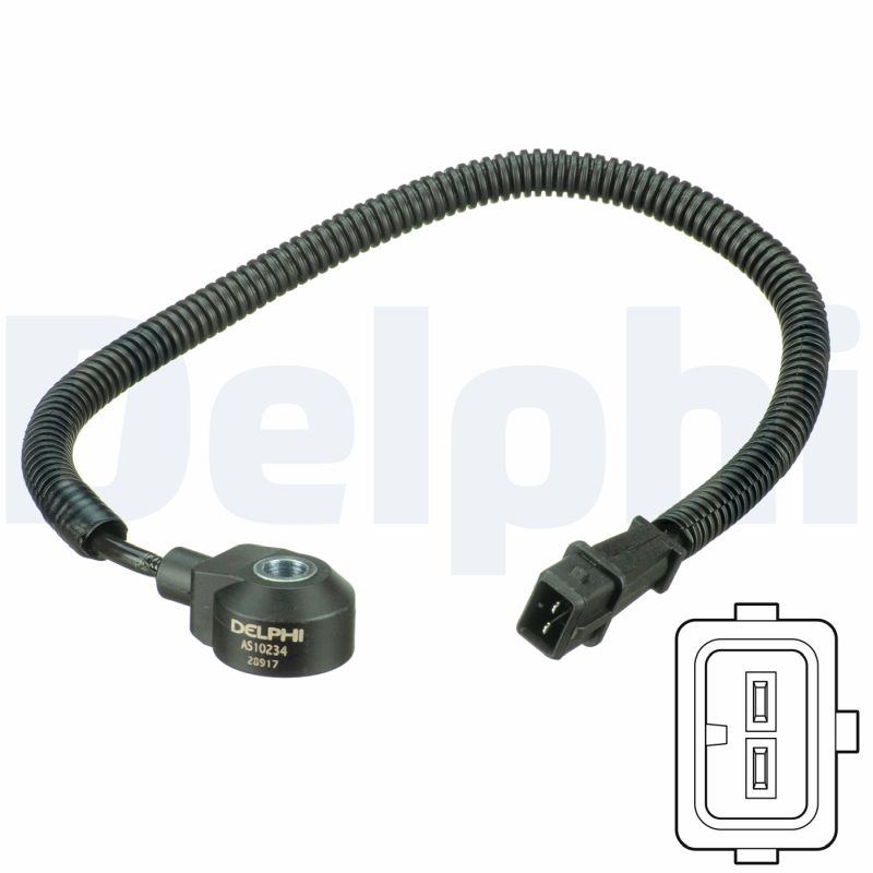 DELPHI Czujnik spalania stukowego AS10234