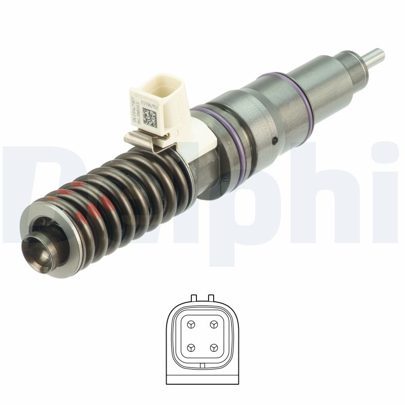 DELPHI Pompowtryskiwacz (PDE) BEBE5H01001