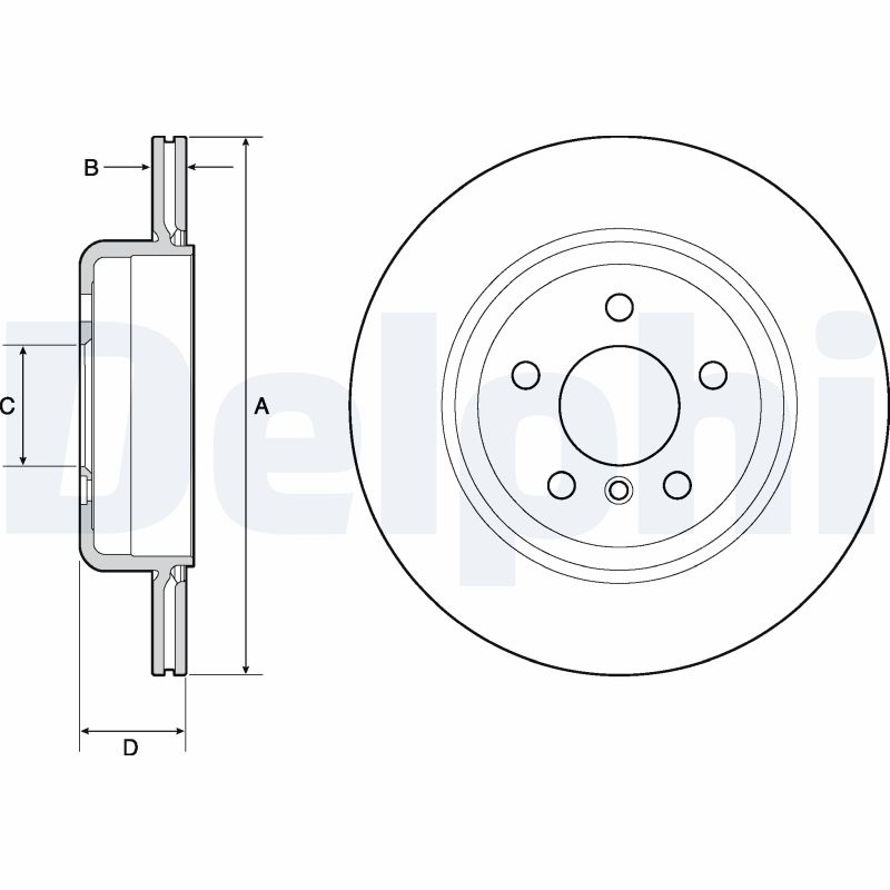DELPHI Piduriketas BG4664C