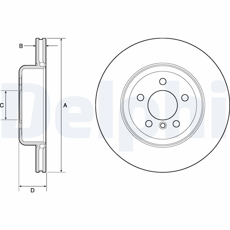 DELPHI Piduriketas BG4752C