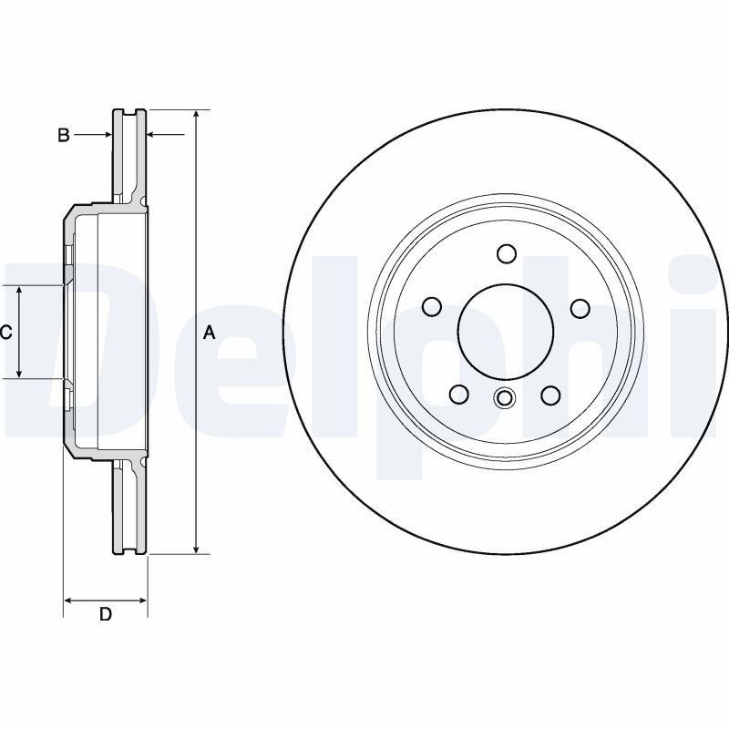 DELPHI Piduriketas BG4753C