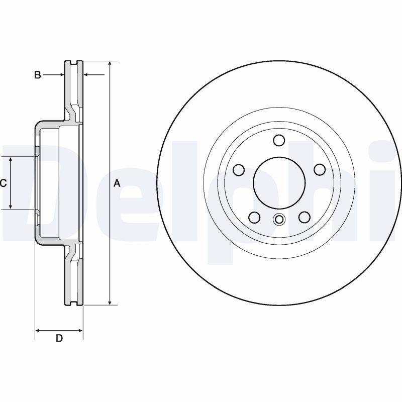 DELPHI Piduriketas BG4755C