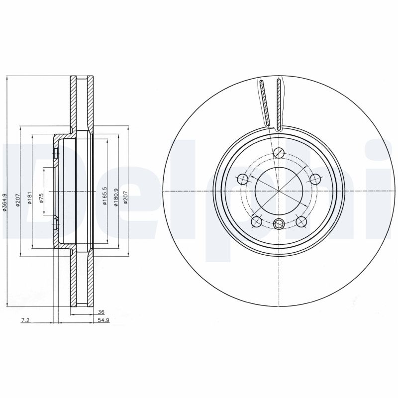 DELPHI Piduriketas BG9092C