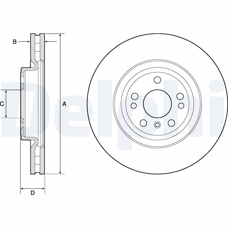 DELPHI Piduriketas BG9148C