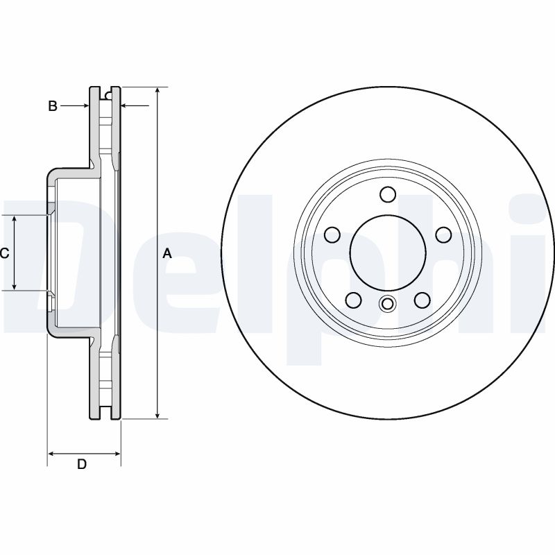 DELPHI Piduriketas BG9157C
