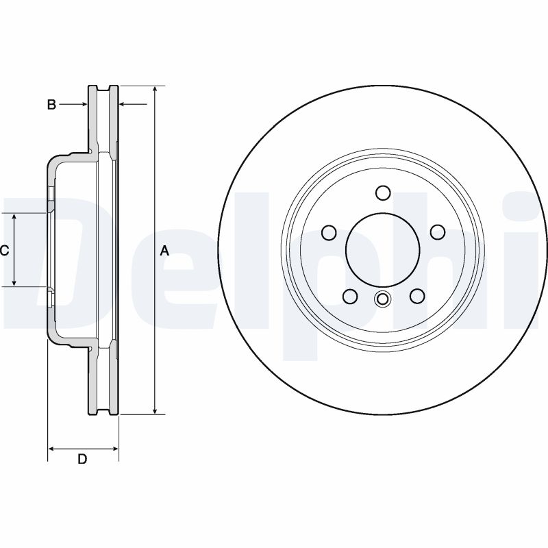 DELPHI Piduriketas BG9159C
