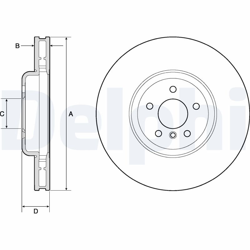 DELPHI Piduriketas BG9160C