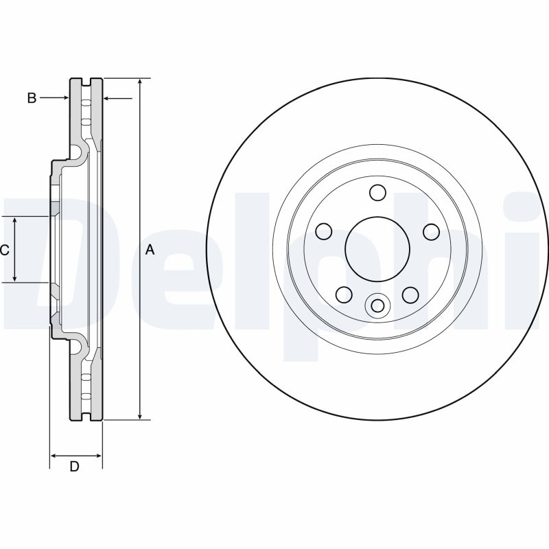 DELPHI Piduriketas BG9177C
