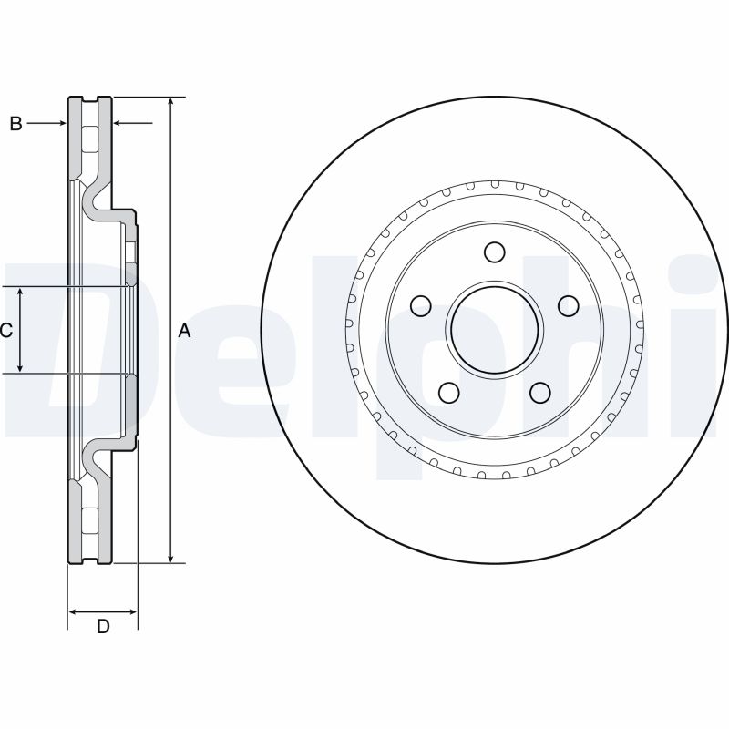 DELPHI Piduriketas BG9213C