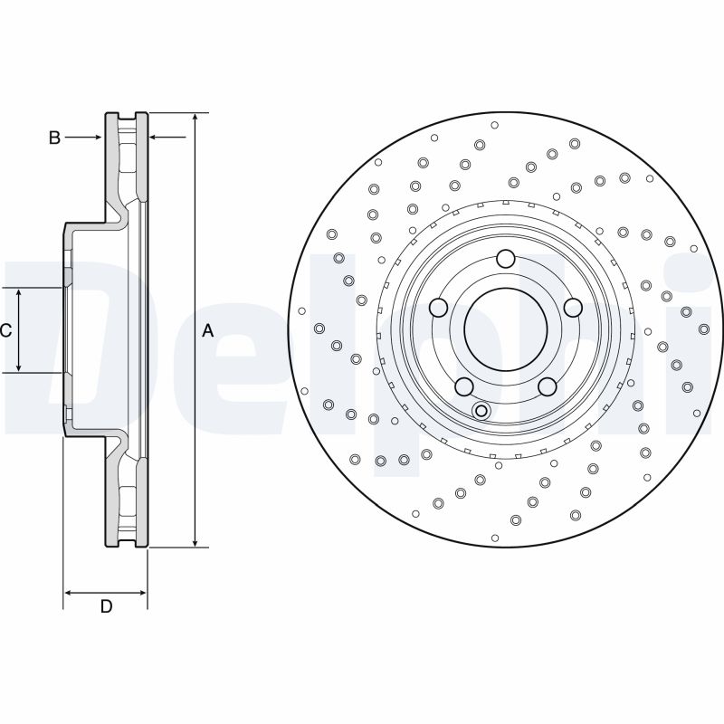 DELPHI Piduriketas BG9216C