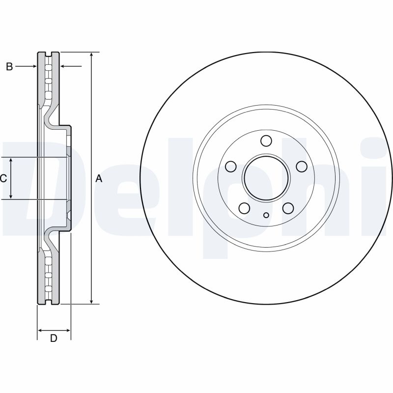 DELPHI Piduriketas BG9233C