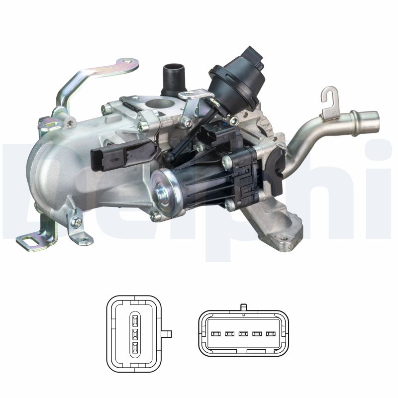 DELPHI EGR-klapp EG10452-12B1