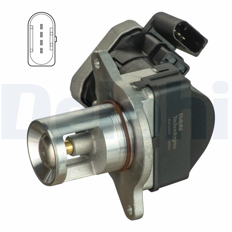 DELPHI EGR-klapp EG10487-12B1