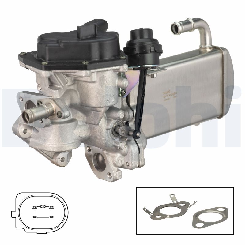 DELPHI EGR-klapp EG10584-12B1