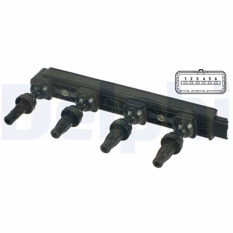 DELPHI Cewka zapłonowa GN10654-12B1