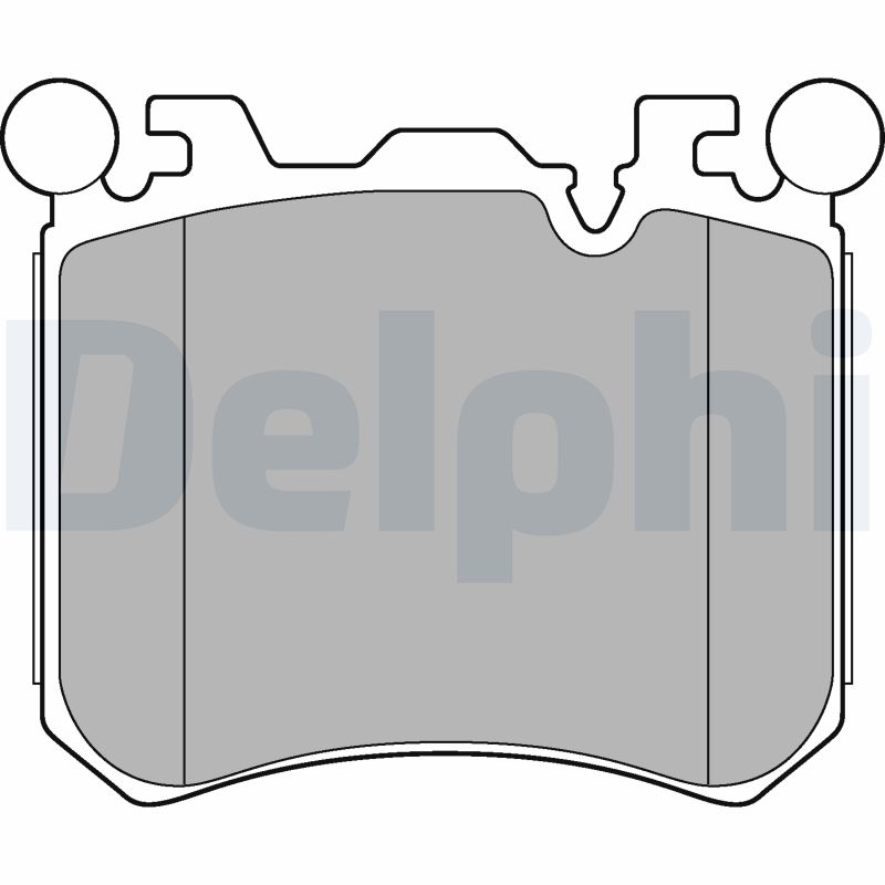 DELPHI Piduriklotside komplekt, ketaspidur LP2287