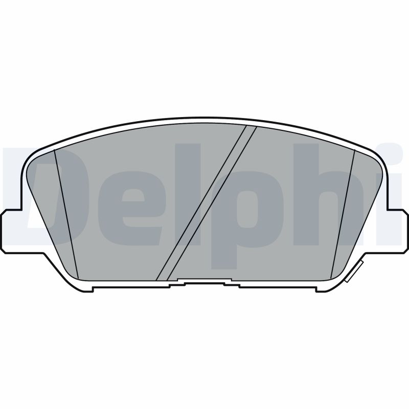 DELPHI Piduriklotside komplekt, ketaspidur LP2477