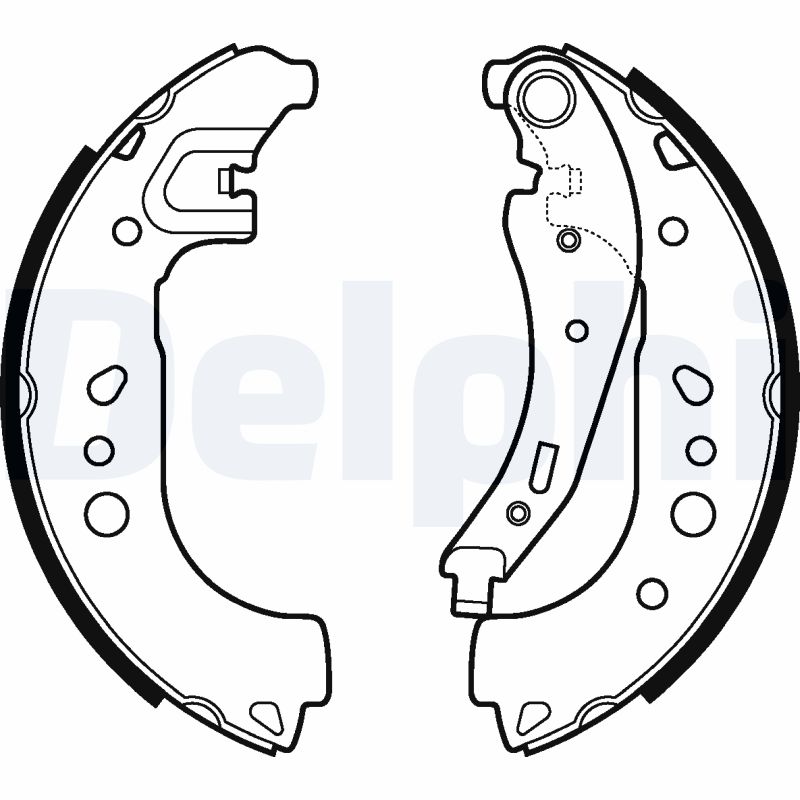 DELPHI Piduriklotside komplekt LS2109