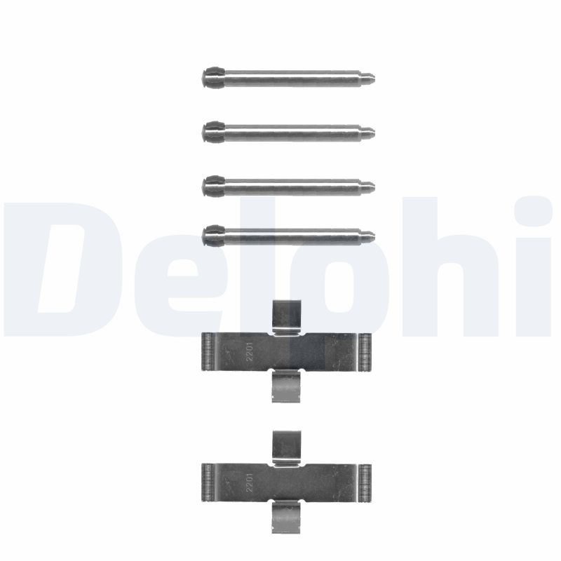 DELPHI Zestaw akcesoriów, klocki hamulcowe LX0093