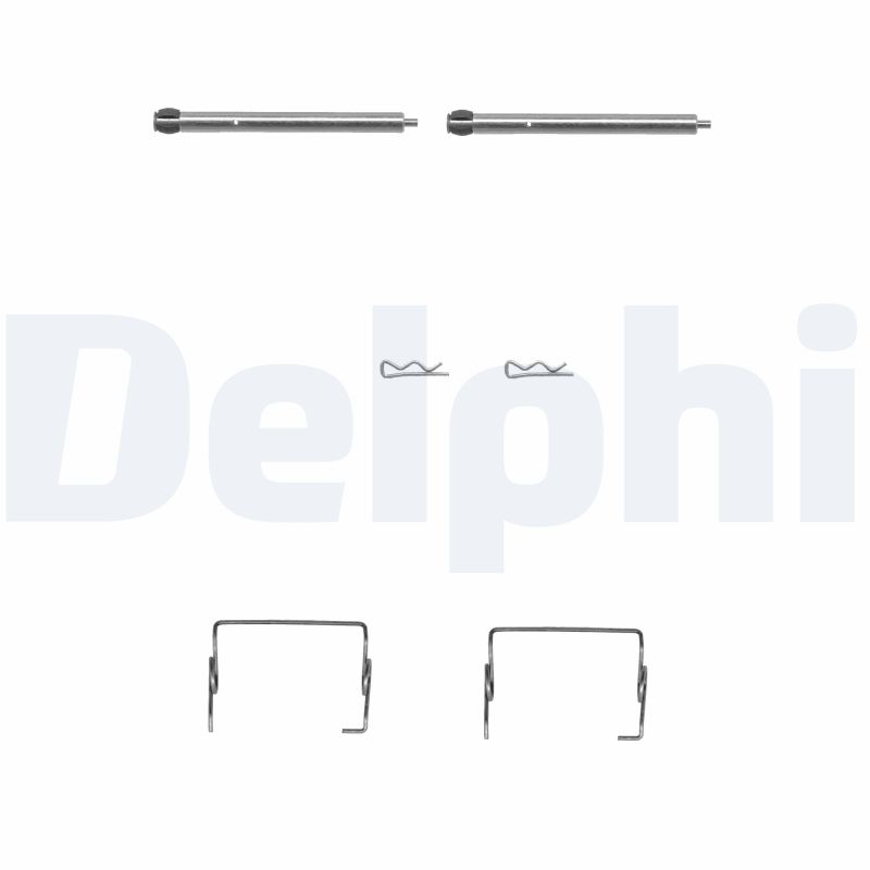 DELPHI Zestaw akcesoriów, klocki hamulcowe LX0264