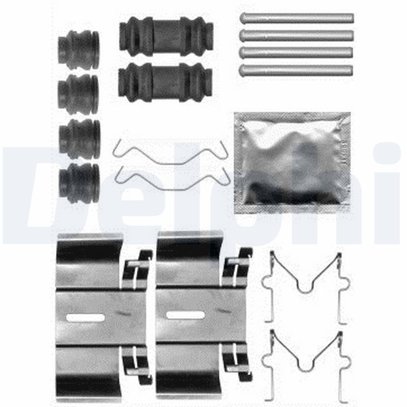 DELPHI Lisakomplekt, ketaspiduriklotsid LX0563