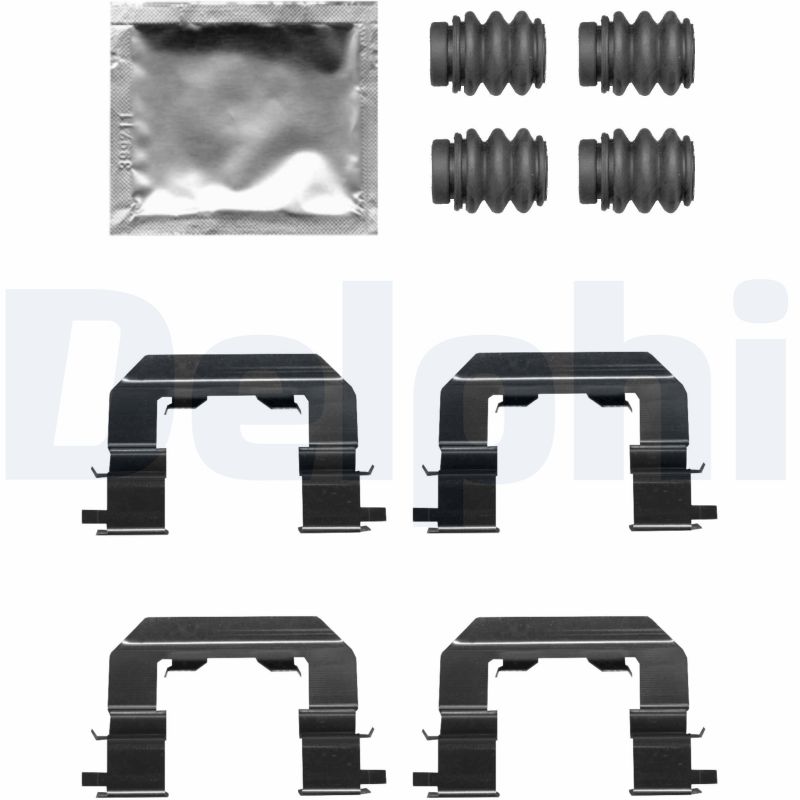 DELPHI Lisakomplekt, ketaspiduriklotsid LX0671
