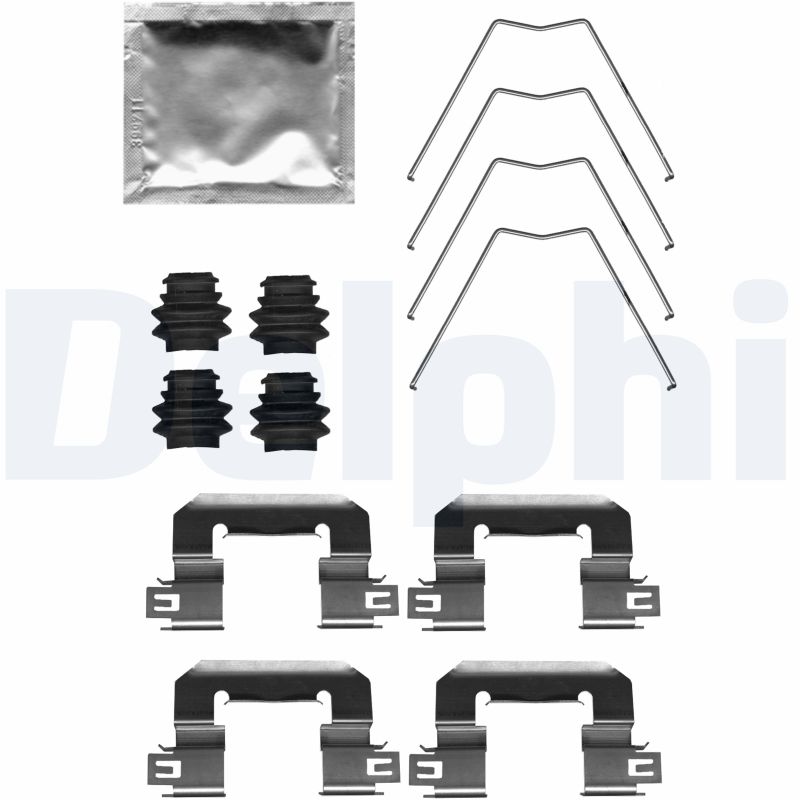 DELPHI Lisakomplekt, ketaspiduriklotsid LX0711
