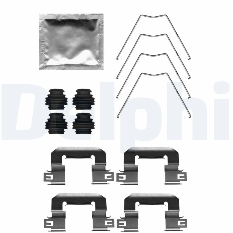 DELPHI Lisakomplekt, ketaspiduriklotsid LX0712