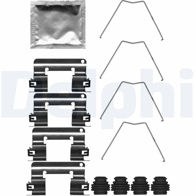 DELPHI Lisakomplekt, ketaspiduriklotsid LX0713