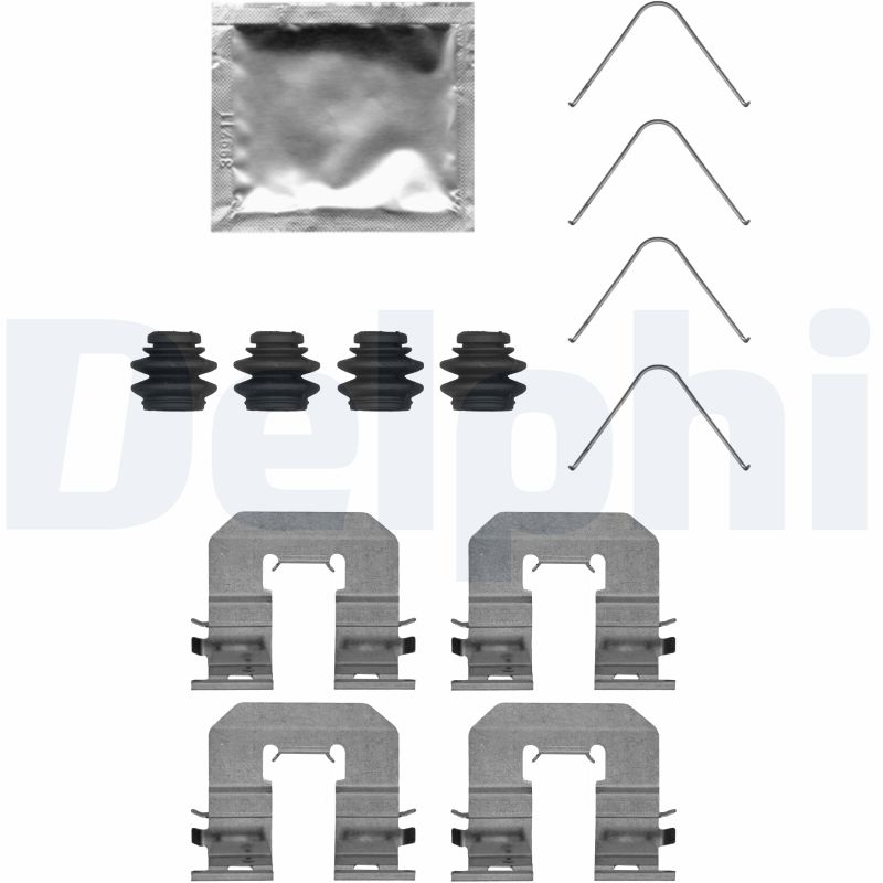 DELPHI Lisakomplekt, ketaspiduriklotsid LX0716