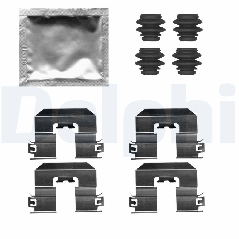DELPHI Lisakomplekt, ketaspiduriklotsid LX0729
