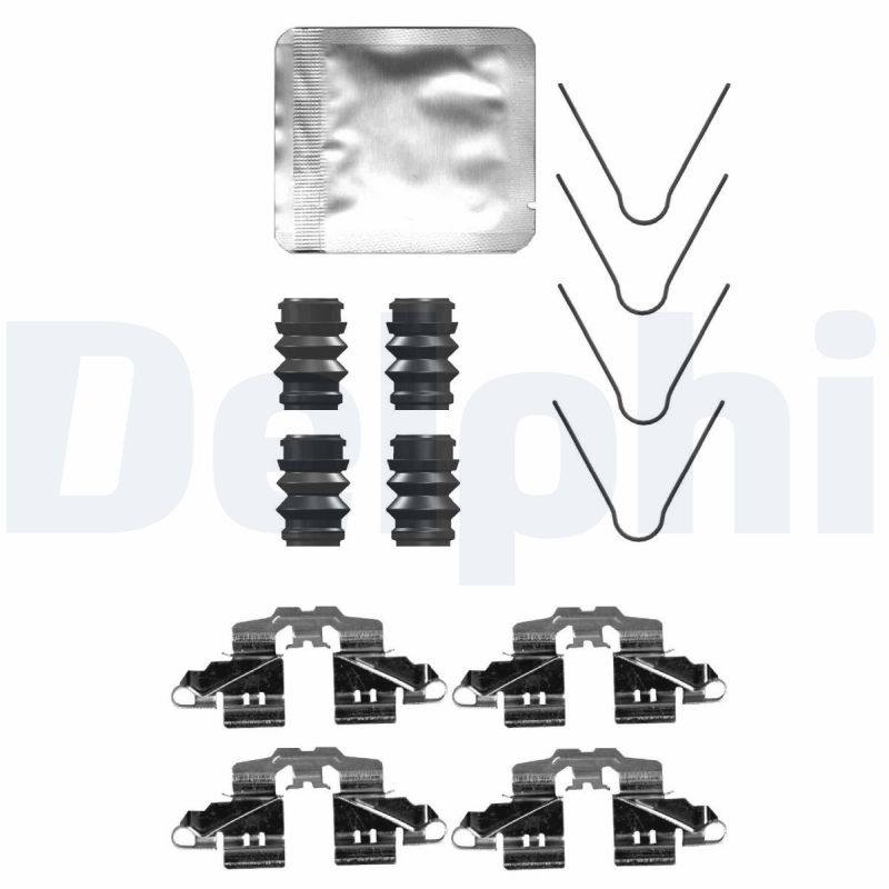 DELPHI Lisakomplekt, ketaspiduriklotsid LX0734