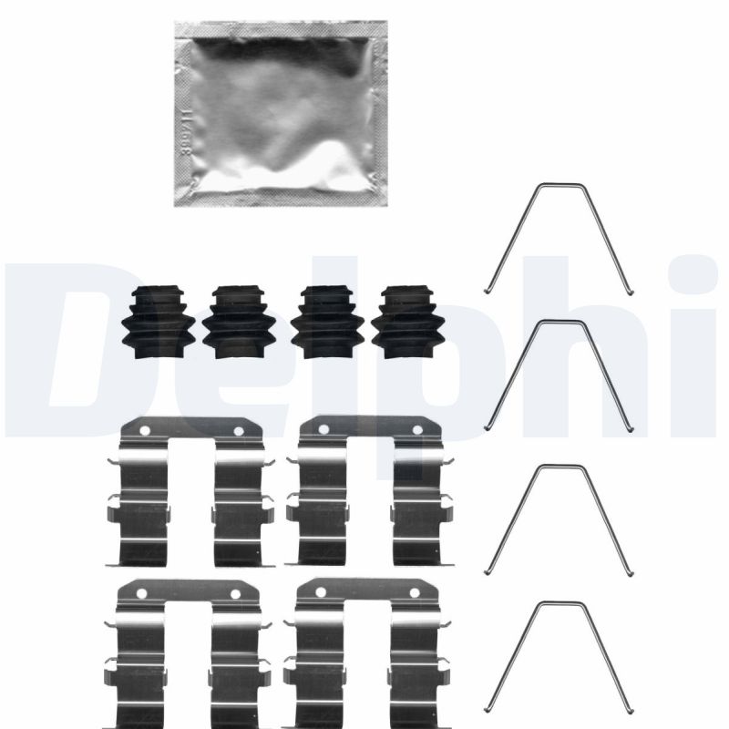 DELPHI Lisakomplekt, ketaspiduriklotsid LX0739