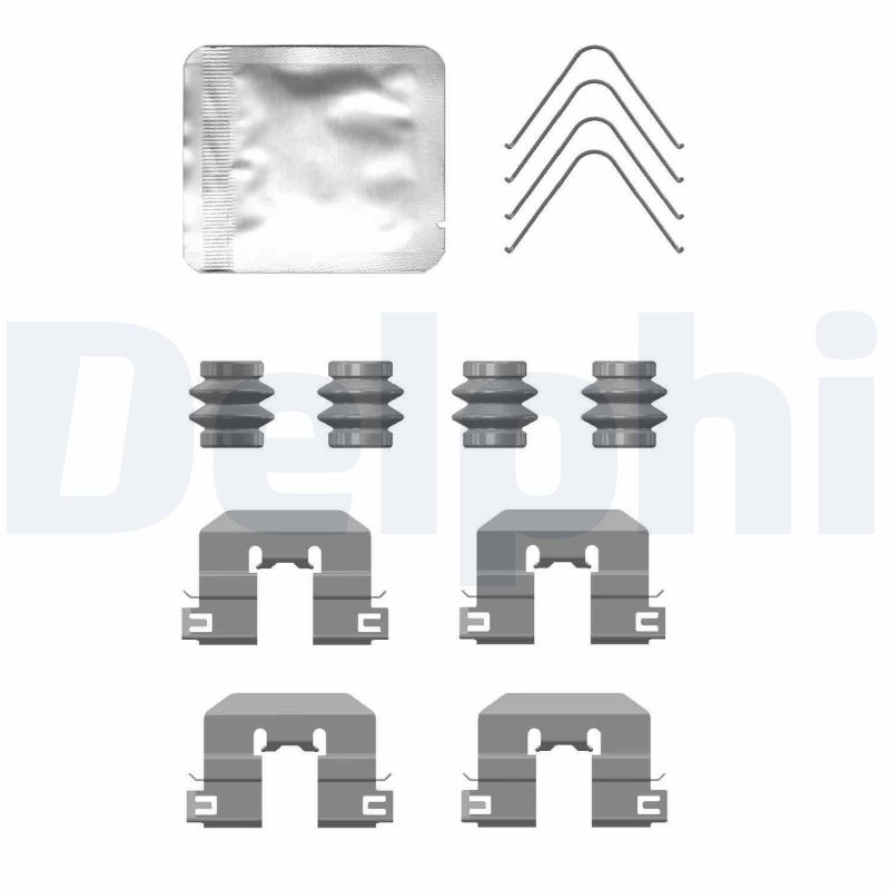 DELPHI Lisakomplekt, ketaspiduriklotsid LX0764