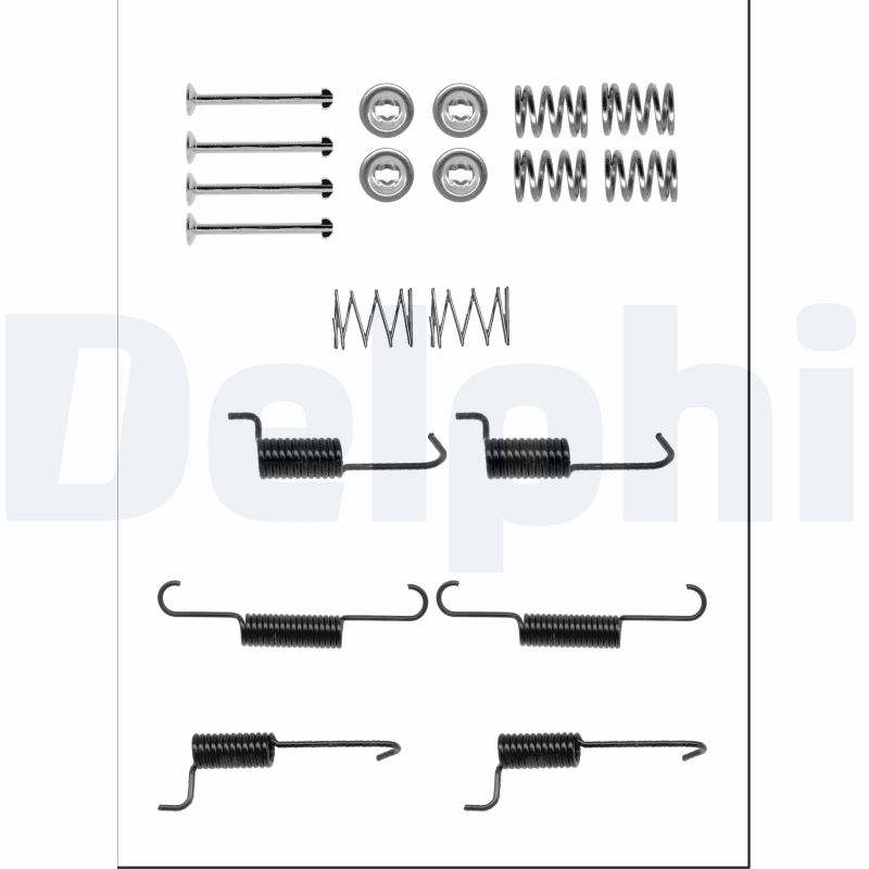 DELPHI Lisatarvikute komplekt, käsipiduri klotsid LY1317