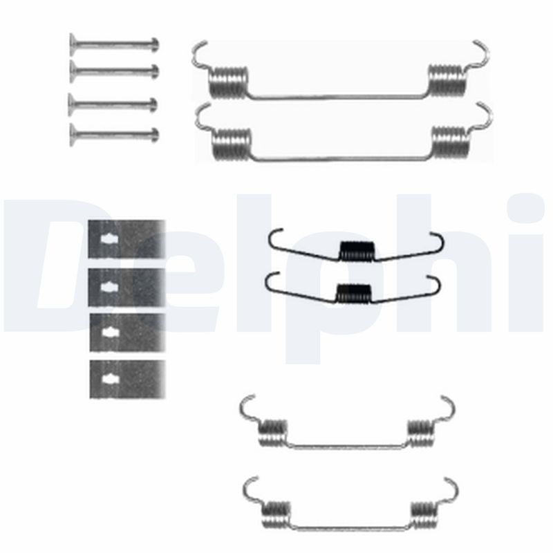 DELPHI Lisatarvikute komplekt, trummelpiduriklotsid LY1343