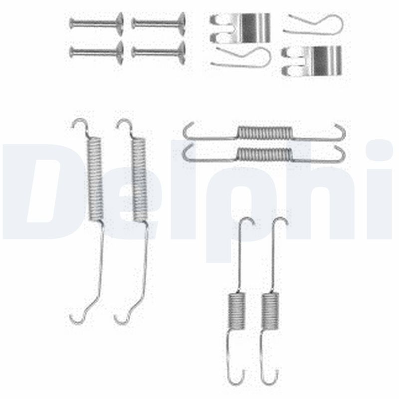 DELPHI Lisatarvikute komplekt, trummelpiduriklotsid LY1368