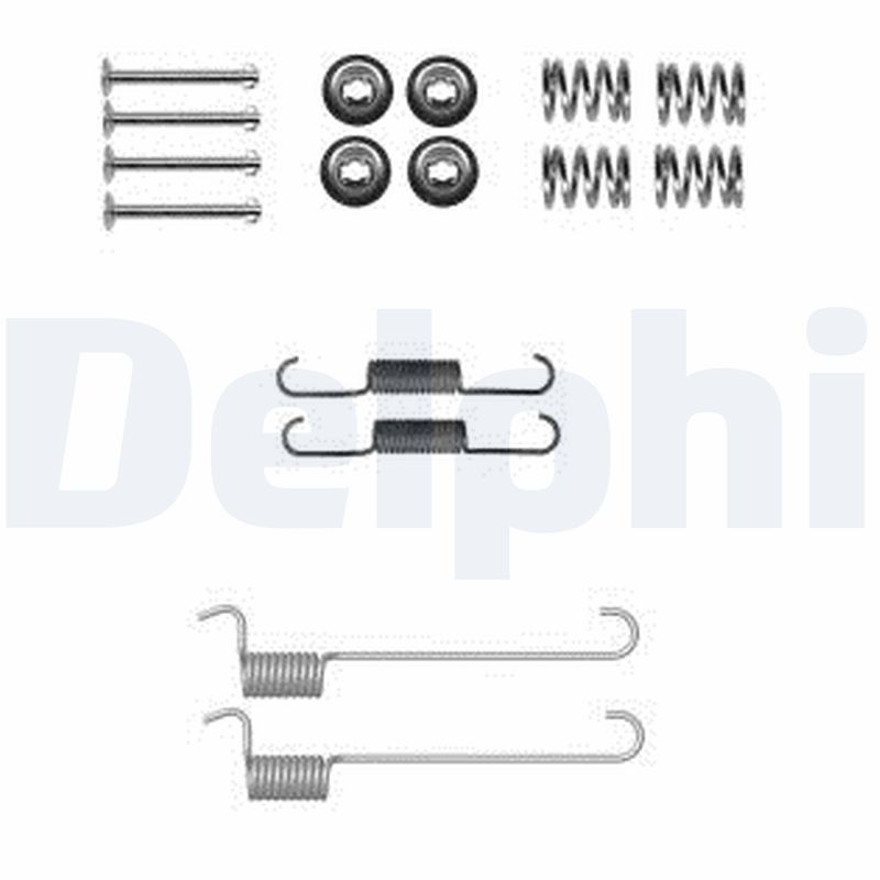 DELPHI Lisatarvikute komplekt, käsipiduri klotsid LY1379